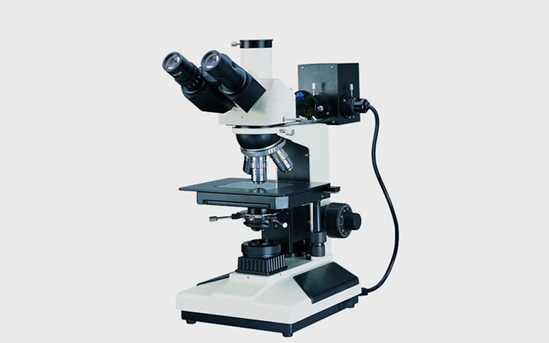 高精度三目倒置金相显微镜4XC工业检测显微镜